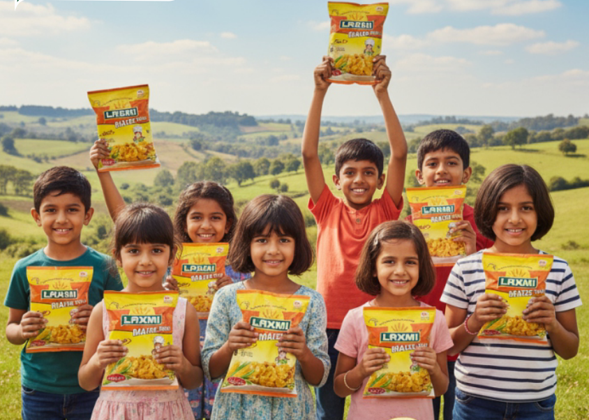 Children supported by Laxmi Food Products education initiative